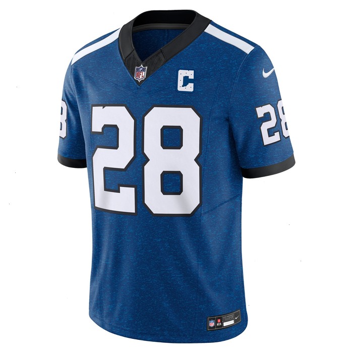 Jonathan Taylor Indianapolis Colts Nike Vapor F.U.S.E. Limited Jersey - Blue