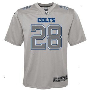 Jonathan Taylor Indianapolis Colts Nike Youth Atmosphere Game Jersey - Gray