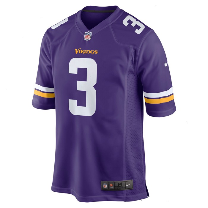 Jordan Addison Minnesota Vikings Nike 2023 NFL Draft First Round Pick Game Jersey - Purple