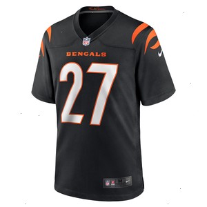 Jordan Battle Cincinnati Bengals Nike Team Game Jersey - Black