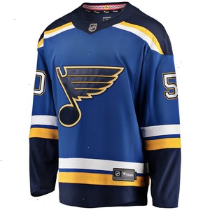 Jordan Binnington St. Louis Blues Fanatics Branded Home Premier Breakaway Player Jersey - Royal