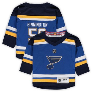 Jordan Binnington St. Louis Blues Infant Home Replica Player Jersey - Blue