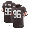 Jordan Elliott Cleveland Browns Nike Game Jersey - Brown