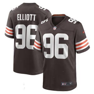 Jordan Elliott Cleveland Browns Nike Game Jersey - Brown