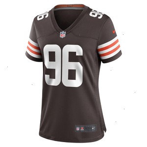 Jordan Elliott Cleveland Browns Nike Women's Game Jersey - Brown