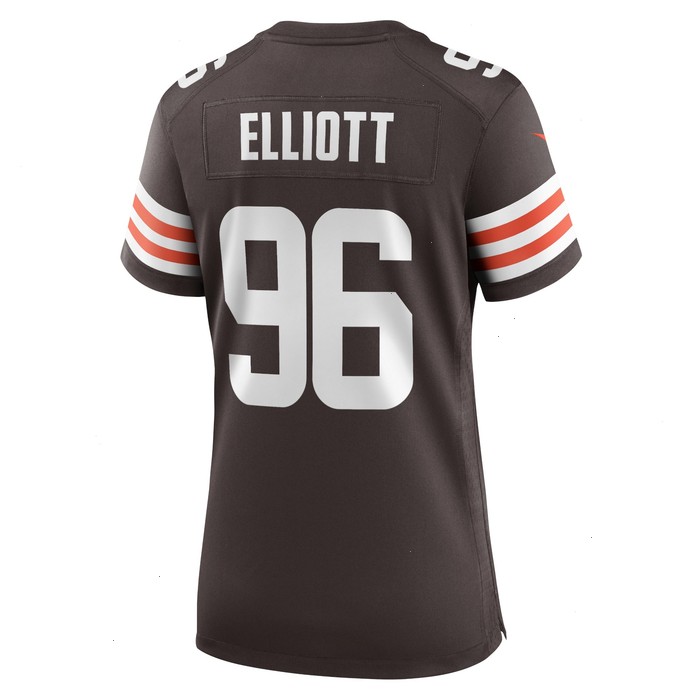 Jordan Elliott Cleveland Browns Nike Women's Game Jersey - Brown