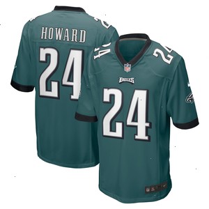 Jordan Howard Philadelphia Eagles Nike Game Player Jersey - Midnight Green