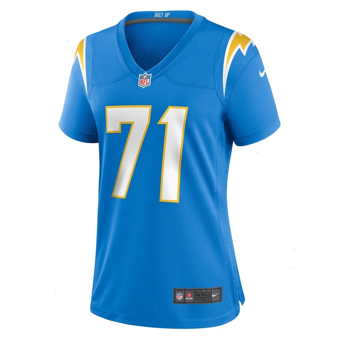 Jordan McFadden Los Angeles Chargers Nike Women's Team Game Jersey - Powder Blue