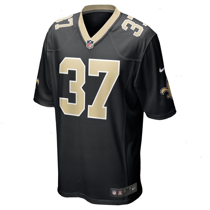 Jordan Mims New Orleans Saints Nike Team Game Jersey - Black