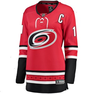 Jordan Staal Carolina Hurricanes Fanatics Branded Women's Alternate Breakaway Player Jersey - Red