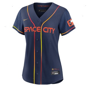 Jose Altuve Houston Astros Nike Women's 2022 City Connect Replica Player Jersey - Navy