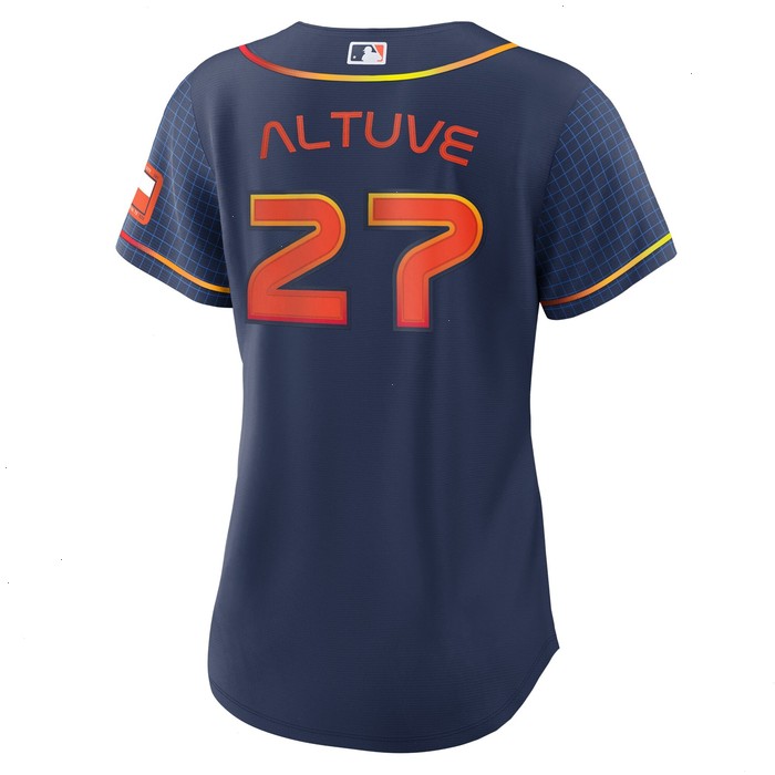 Jose Altuve Houston Astros Nike Women's 2022 City Connect Replica Player Jersey - Navy