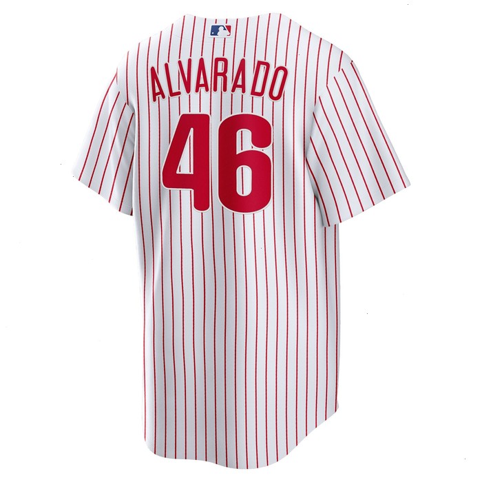 Jose Alvarado Philadelphia Phillies Nike Home Replica Player Jersey - White