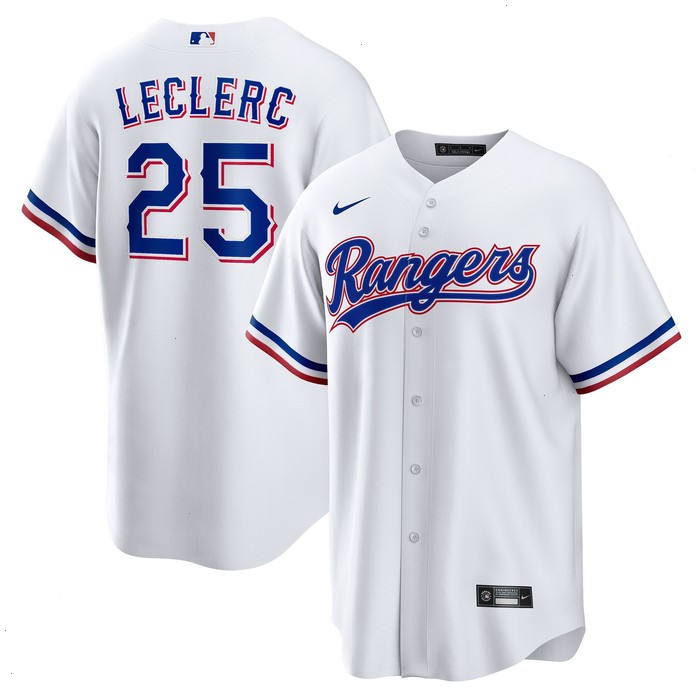 Jose Leclerc Texas Rangers Nike Home Replica Player Jersey - White