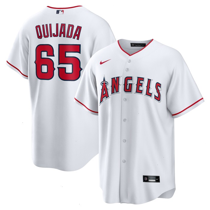 Jose Quijada Los Angeles Angels Nike Home Replica Player Jersey - White V1