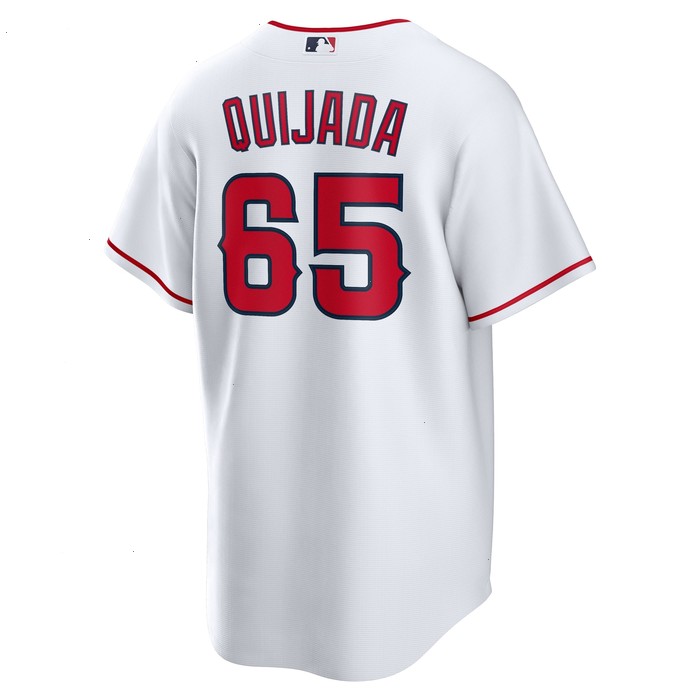 Jose Quijada Los Angeles Angels Nike Home Replica Player Jersey - White V1