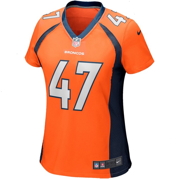 Josey Jewell Denver Broncos Nike Women's Game Jersey - Orange