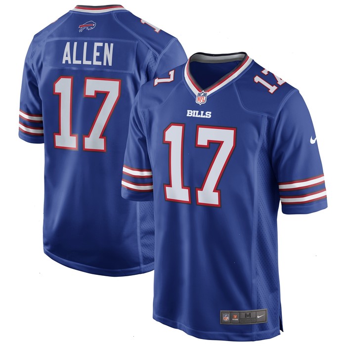 Josh Allen Buffalo Bills Nike Team Game Player Jersey - Royal