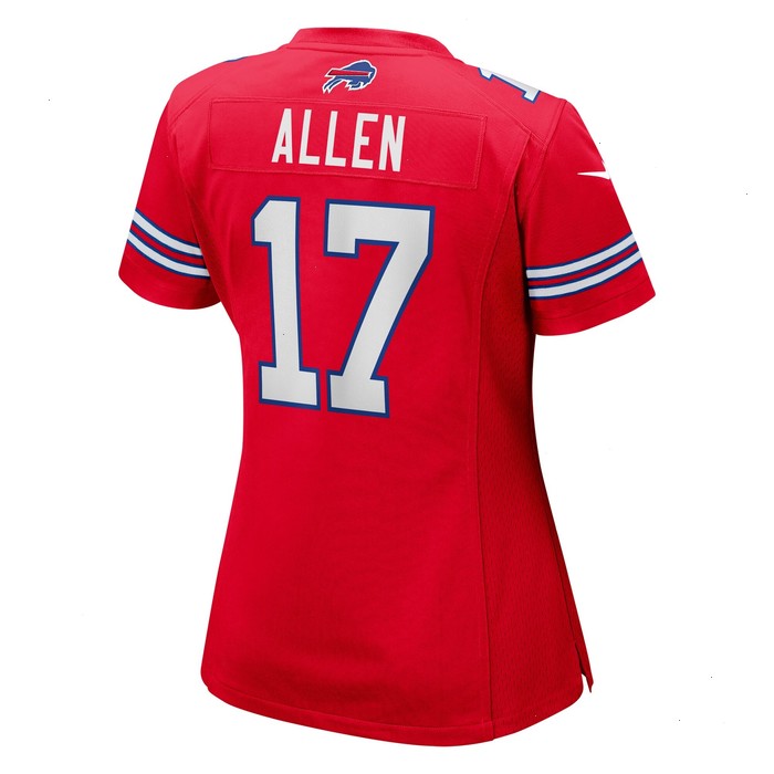 Josh Allen Buffalo Bills Nike Women's Player Jersey - Red