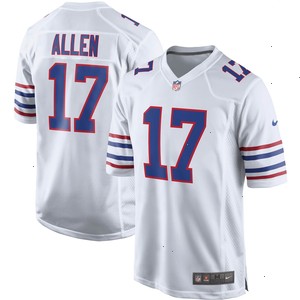 Josh Allen Buffalo Bills Nike Youth Game Jersey - White