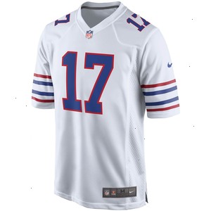 Josh Allen Buffalo Bills Nike Youth Game Jersey - White