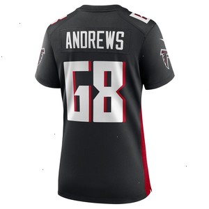 Josh Andrews Atlanta Falcons Nike Women's Game Player Jersey - Black