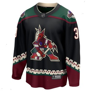 Josh Brown Arizona Coyotes Fanatics Branded Home Breakaway Player Jersey - Black