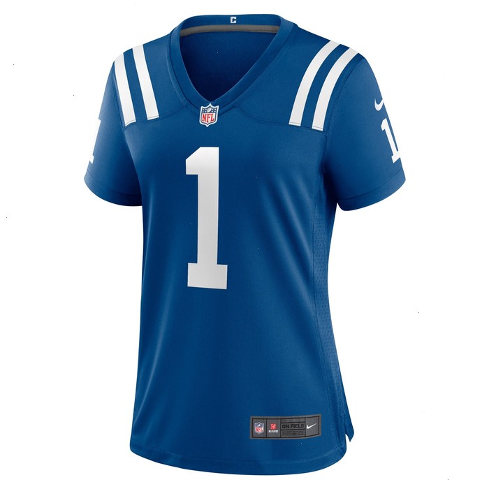 Josh Downs Indianapolis Colts Nike Women's Team Game Jersey - Royal