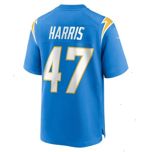 Josh Harris Los Angeles Chargers Nike Game Jersey - Powder Blue