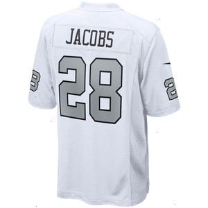 Josh Jacobs Las Vegas Raiders Nike Alternate Game Jersey - White