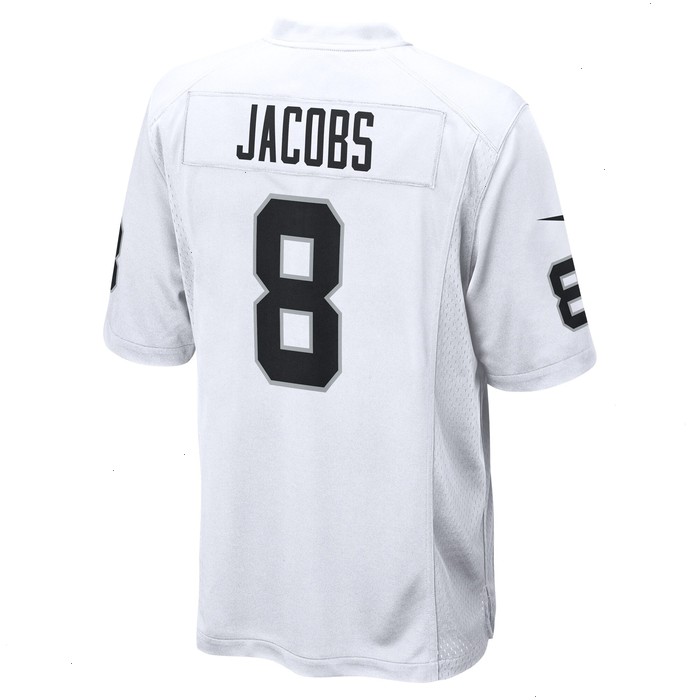 Josh Jacobs Las Vegas Raiders Nike Game Player Jersey - White