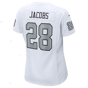 Josh Jacobs Las Vegas Raiders Nike Women's Alternate Game Player Jersey - White