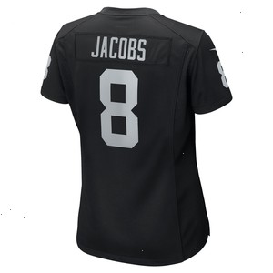 Josh Jacobs Las Vegas Raiders Nike Women's Game Player Jersey - Black