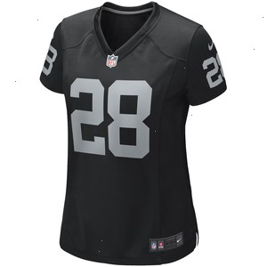 Josh Jacobs Las Vegas Raiders Nike Women's Game Player Jersey - Black V1