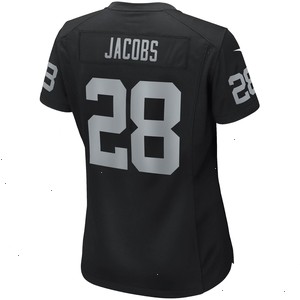 Josh Jacobs Las Vegas Raiders Nike Women's Game Player Jersey - Black V1