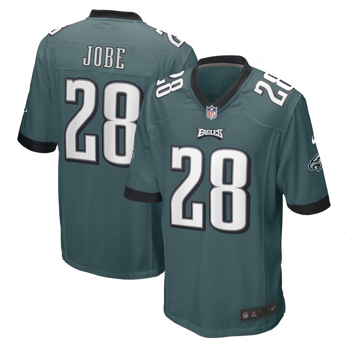 Josh Jobe Philadelphia Eagles Nike Game Player Jersey - Midnight Green