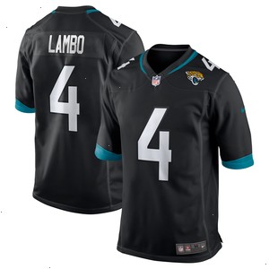 Josh Lambo Jacksonville Jaguars Nike Game Jersey - Black