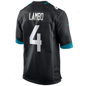 Josh Lambo Jacksonville Jaguars Nike Game Jersey - Black