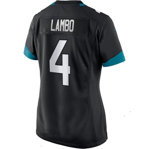 Josh Lambo Jacksonville Jaguars Nike Women's Game Jersey - Black