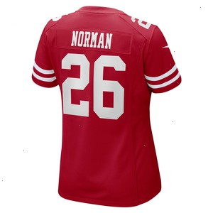 Josh Norman San Francisco 49ers Nike Women's Game Player Jersey - Scarlet