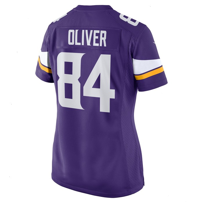 Josh Oliver Minnesota Vikings Nike Women's Game Player Jersey - Purple