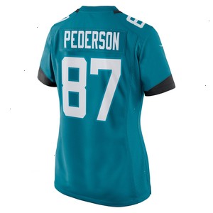 Josh Pederson Jacksonville Jaguars Nike Women's Team Game Jersey - Teal