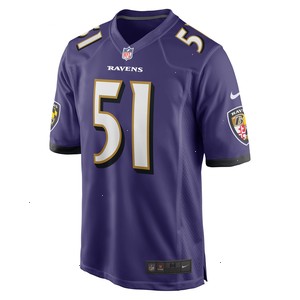 Josh Ross Baltimore Ravens Nike Game Player Jersey - Purple