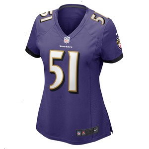 Josh Ross Baltimore Ravens Nike Women's Game Player Jersey - Purple