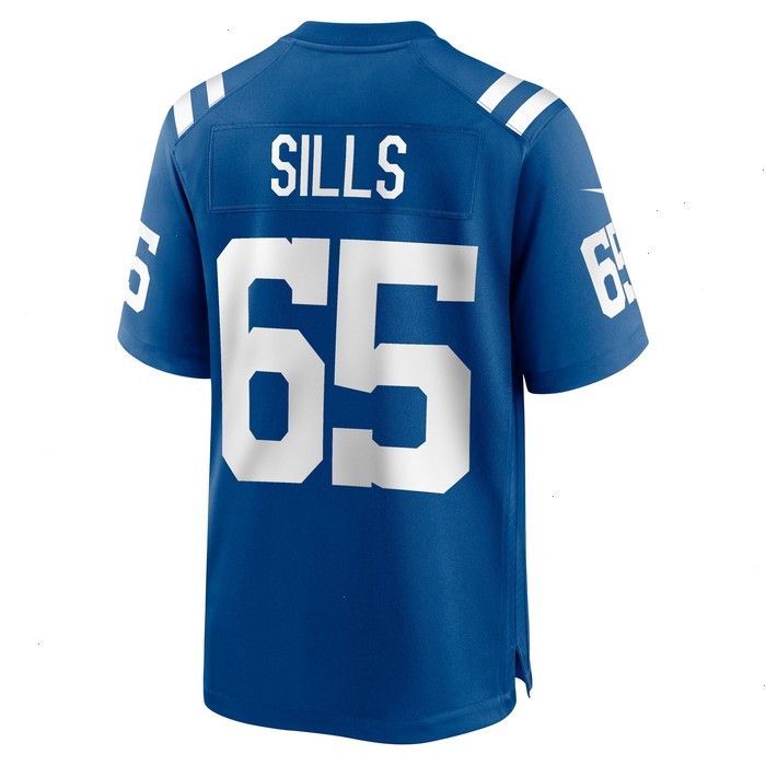 Josh Sills Indianapolis Colts Nike Team Game Jersey - Royal V1