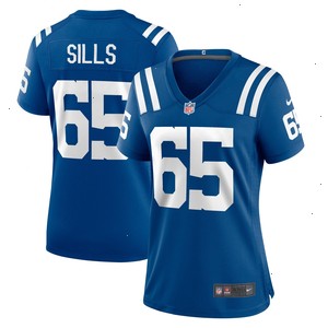 Josh Sills Indianapolis Colts Nike Women's Team Game Jersey - Royal V1