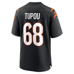 Josh Tupou Cincinnati Bengals Nike Game Player Jersey - Black