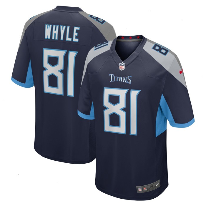 Josh Whyle Tennessee Titans Nike Team Game Jersey - Navy