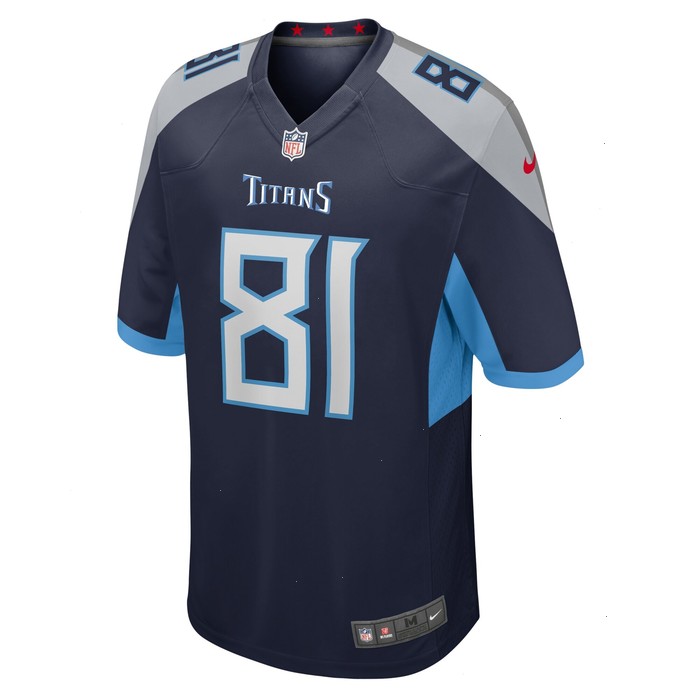 Josh Whyle Tennessee Titans Nike Team Game Jersey - Navy