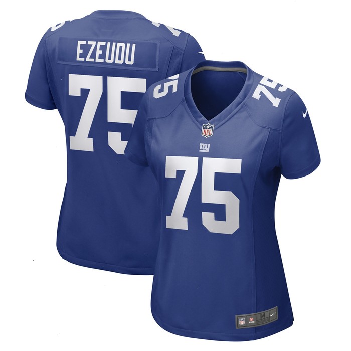 Joshua Ezeudu New York Giants Nike Women's Game Player Jersey - Royal